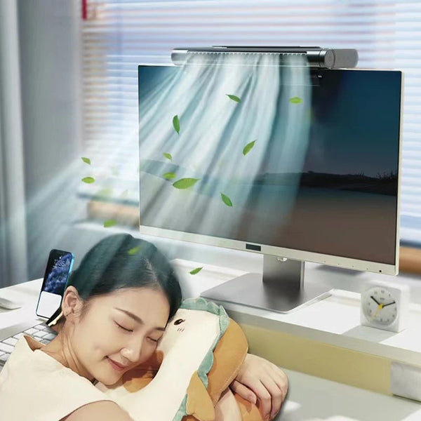Tragbarer USB-Ventilator ohne Rotorblätter und Desktop-Klimagerät