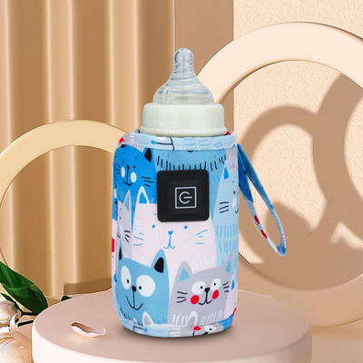 Tragbarer USB-betriebener Flaschenwärmer für Babymilchnahrung