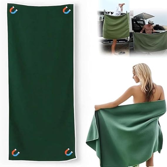 Magnetisches, schnelltrocknendes Strandtuch