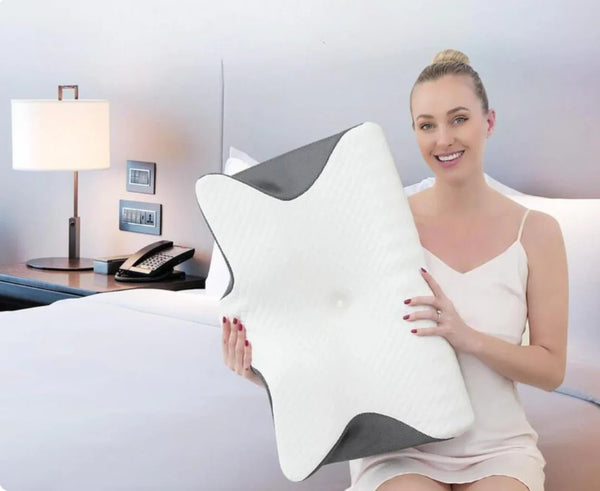Ergonomisches Nackenkissen zur Linderung von Nackenschmerzen