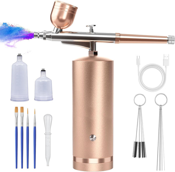 Kabelloses Airbrush-Set für präzise Lackierarbeiten