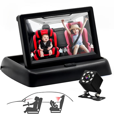 Premium Auto-Babyüberwachungskamera mit hochauflösender Sicht