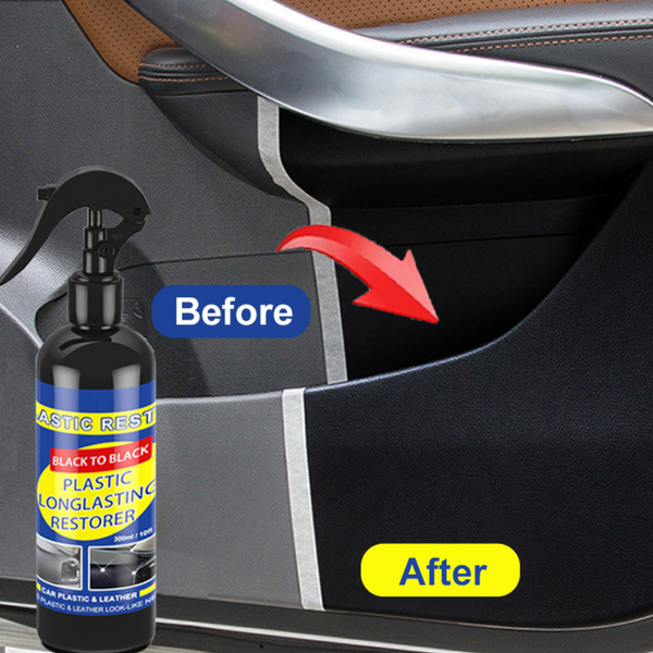 Auto Kunststoff-Auffrischer: Back to Black Glanz-Beschichtung Reparatur-Lösung