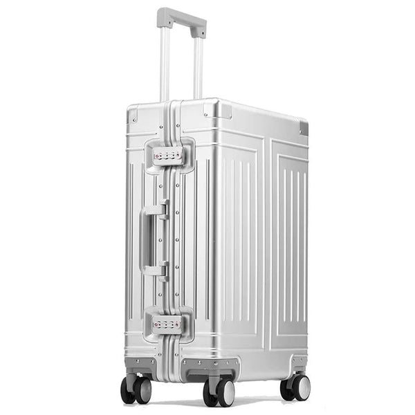 Reisekoffer aus Magnesiumlegierung - Robuster 24-Zoll-Rollkoffer für Ihre Reisen