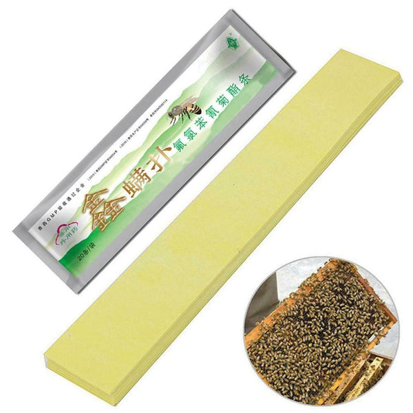 Set aus 20 Streifen Fluvalinat-Insektenschutzmittel