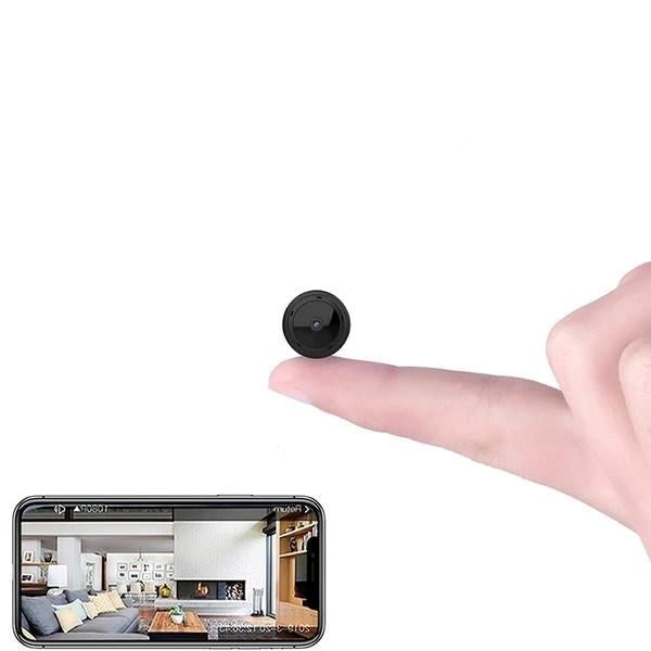 Mini WLAN-Kamera 1080P HD mit Infrarot-Nachtsicht für Haussicherheit und Babyüberwachung