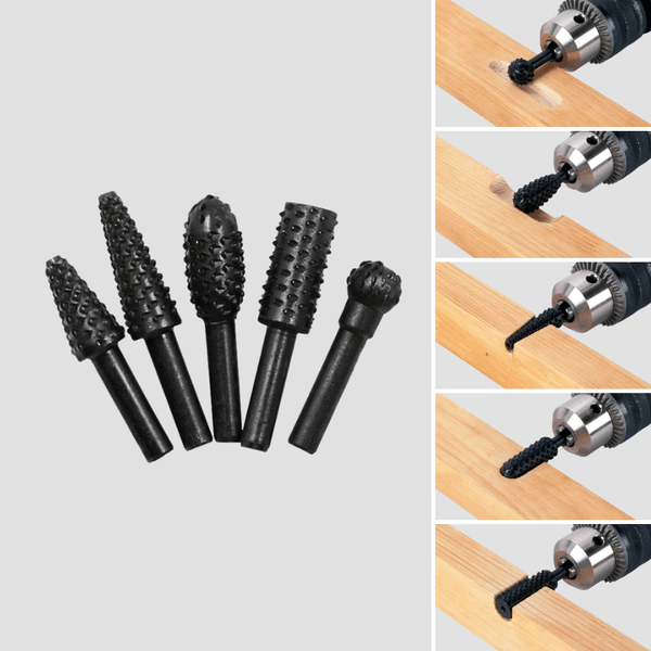 Präzisions-Rotationsschneider-Set für Holz- und Metallgravuren