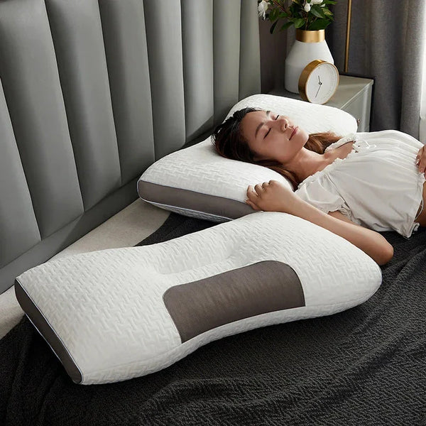 Exzellentes orthopädisches Nackenkissen für optimale Halswirbelstütze