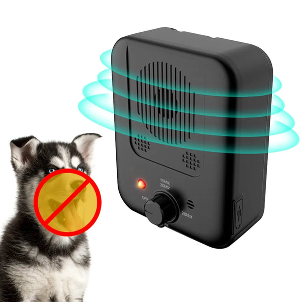 Tragbares Ultraschall-Anti-Bell-Gerät für Hunde