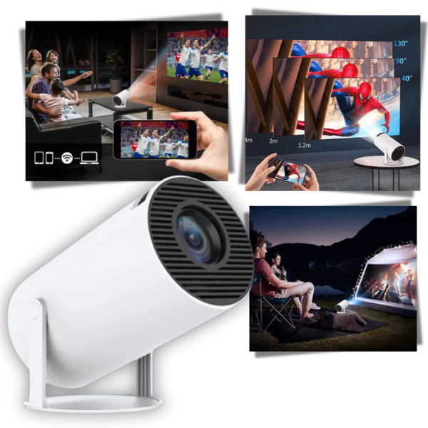 Tragbarer 4K Ultra HD Projektor