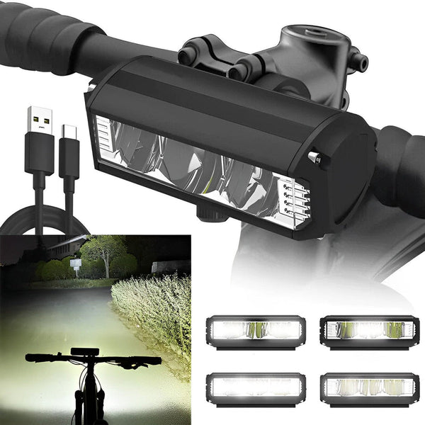 Ultrahelles LED-Fahrradlicht mit hoher Leuchtkraft