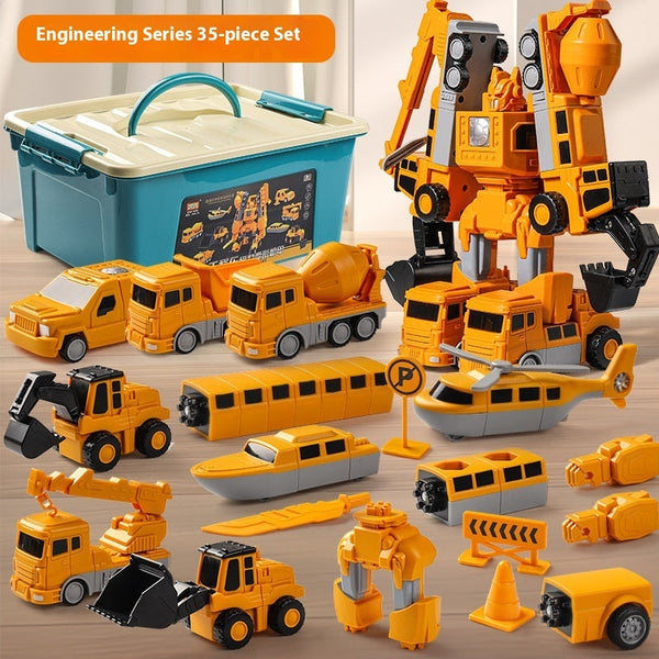 Magnetisches transformierbares Spielzeugauto
