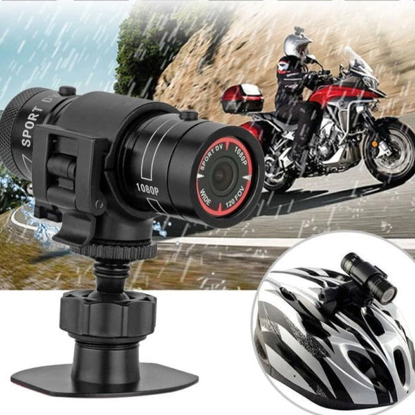 Hochauflösende Helm-Kamera für Motorräder