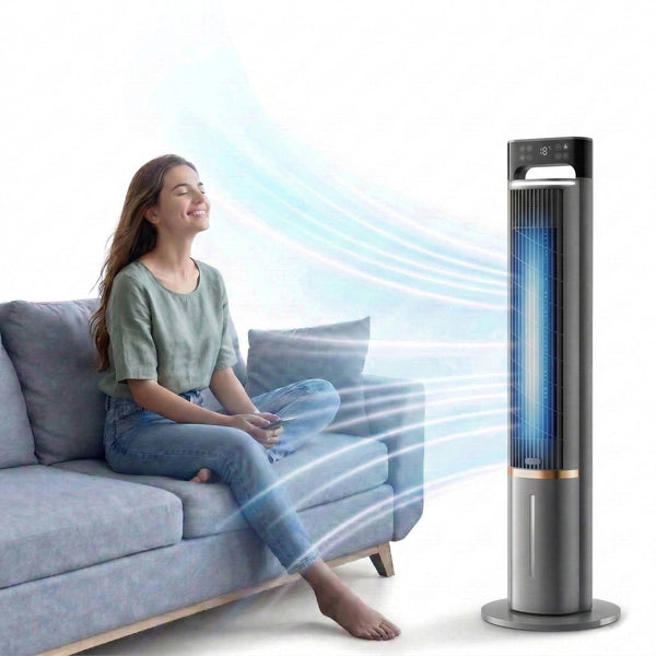 Tragbares Klimagerät für Schlafzimmer, Leistungsstarker & Intelligenter Raumkühler, Fensterlos, Leise für den Schlaf