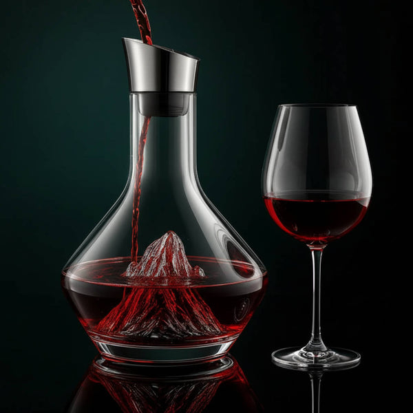 Kristallglas Wein-Dekanter Belüfter Karaffe