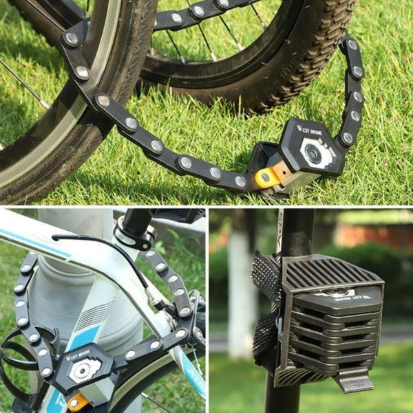 Faltbares Fahrradschloss mit hoher Sicherheitsstufe