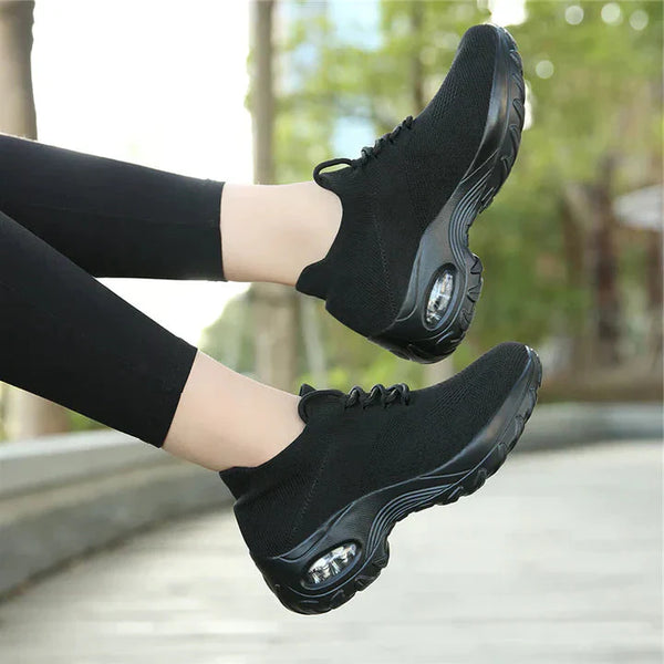 Orthopädische Damenschuhe mit Luftpolsterung für Komfort und Stabilität