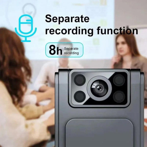 Kompakte am Körper tragbare Kamera mit Audioaufnahme