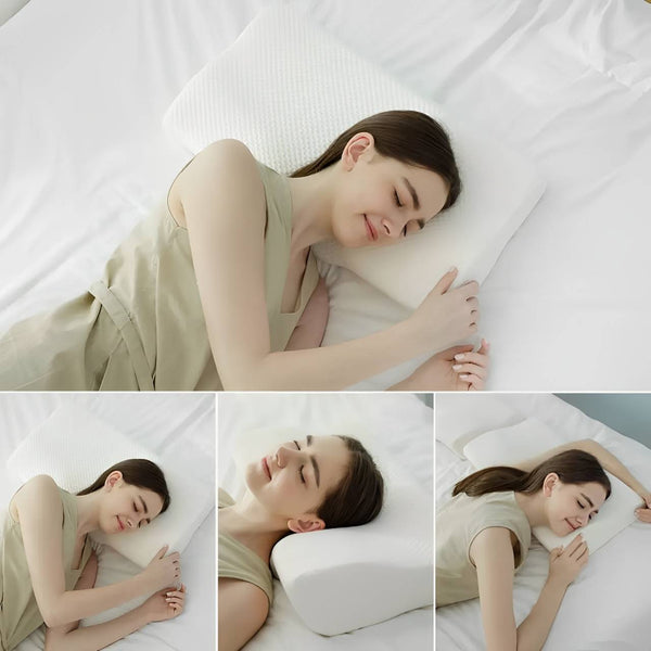 Ergonomisches Kontur-Nackenkissen zur Linderung von Nackenschmerzen