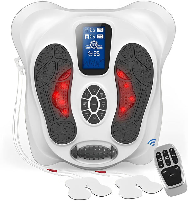Multifunktionales TENS & EMS Infrarot-Fußmassagegerät