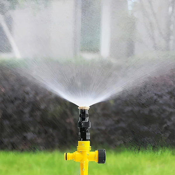 360-Grad-Gartensprinkler für eine gleichmäßige Bewässerung