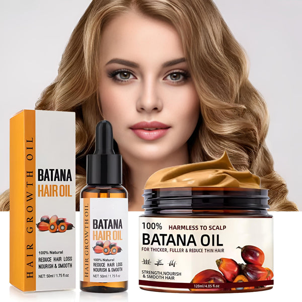 Natürliches Haarwuchs-Ölserum-Set