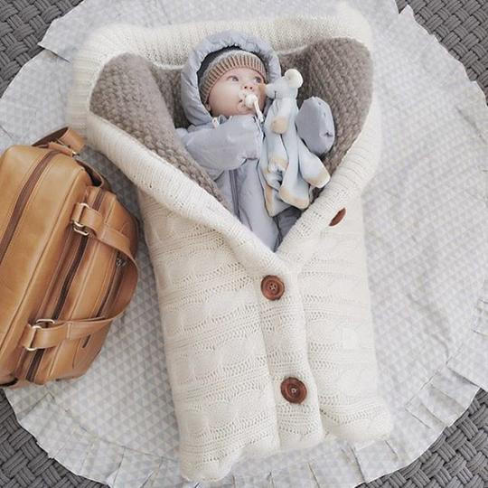 Weiche Babydecke aus Bio-Baumwolle