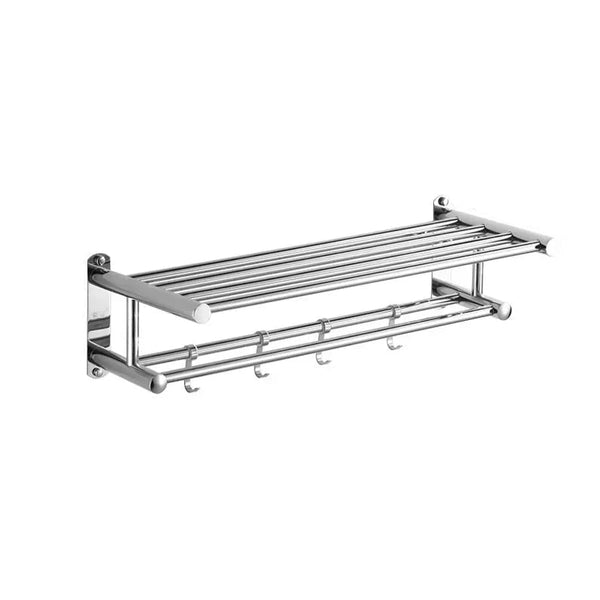 Platzsparendes Wandregal im modernen minimalistischen Design für Bad und Küche