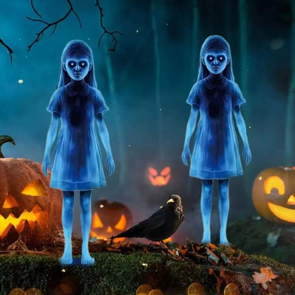 Geistermädchen-Dekoration für den Innenhof zu Halloween