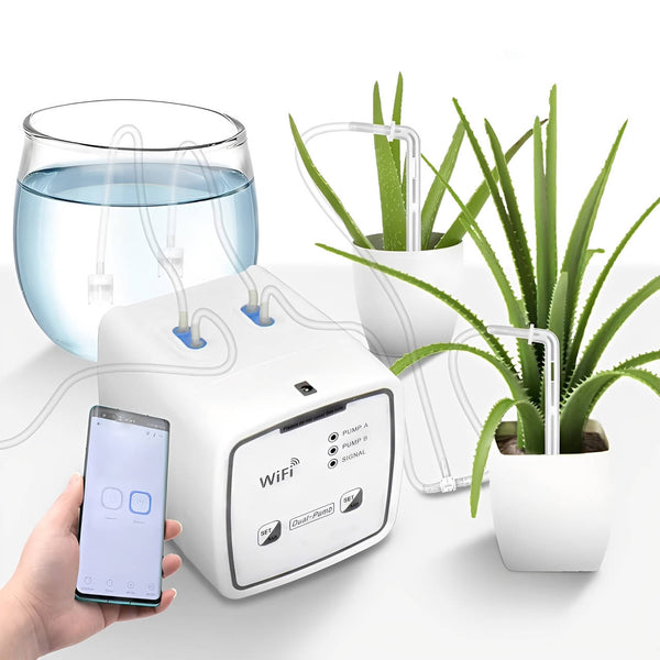 WLAN Intelligentes automatisches Bewässerungssystem für Pflanzen - für bis zu 20 Töpfe