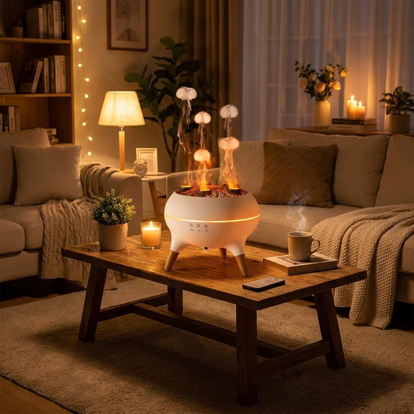Dynamischer Quallen-Flammen-Aroma-Diffusor