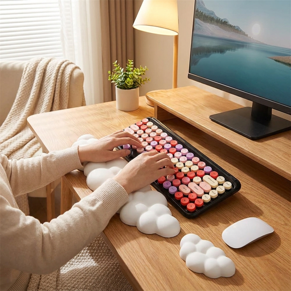 Ergonomische Memory-Schaum-Handballenauflage für Tastaturen