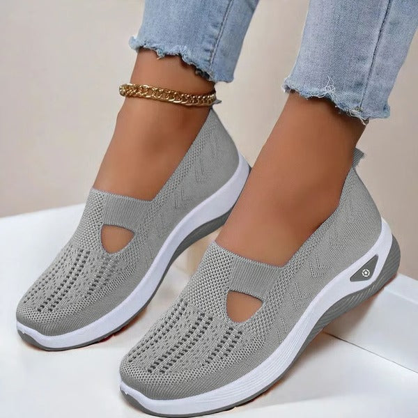 Bequeme Schuhe mit weicher Sohle für Senioren
