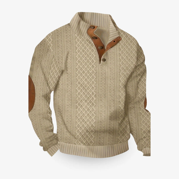 Warmer und weicher Herrenpullover