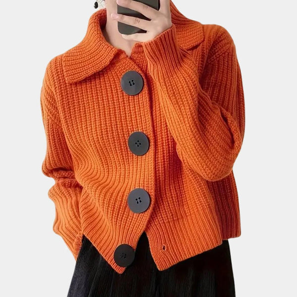 Elegante Damen-Strickjacke