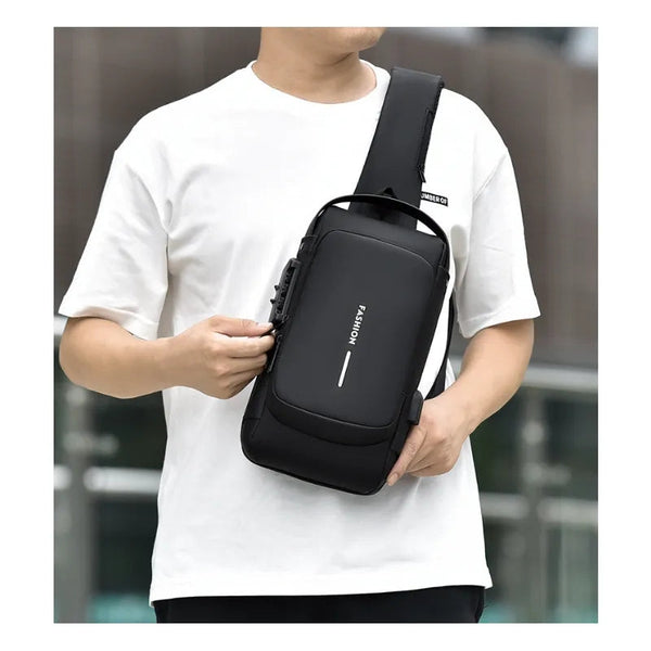 Diebstahlsicherer Crossbody-Rucksack