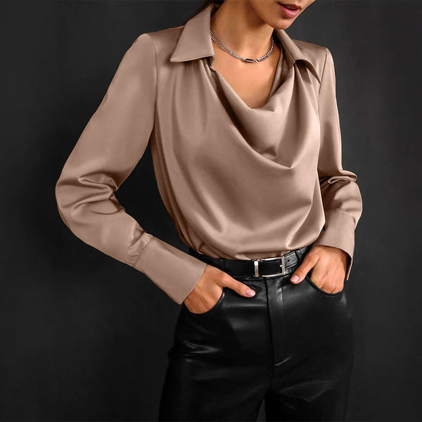 Elegante Damenbluse aus Seide