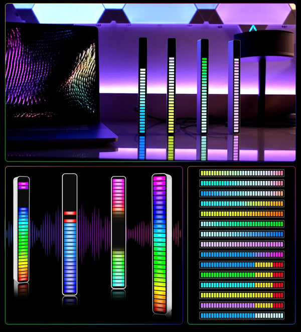 Rhythmus-gesteuerte LED-Lichtleiste