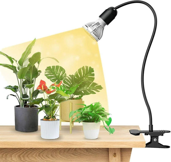 Vollspektrum LED-Pflanzenlampe mit Schwanenhals für den Innenbereich