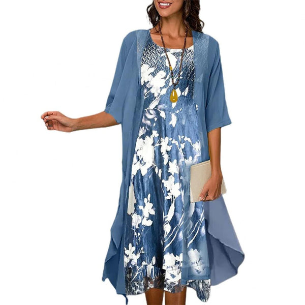 Sommerkleid mit elastischem Stoff