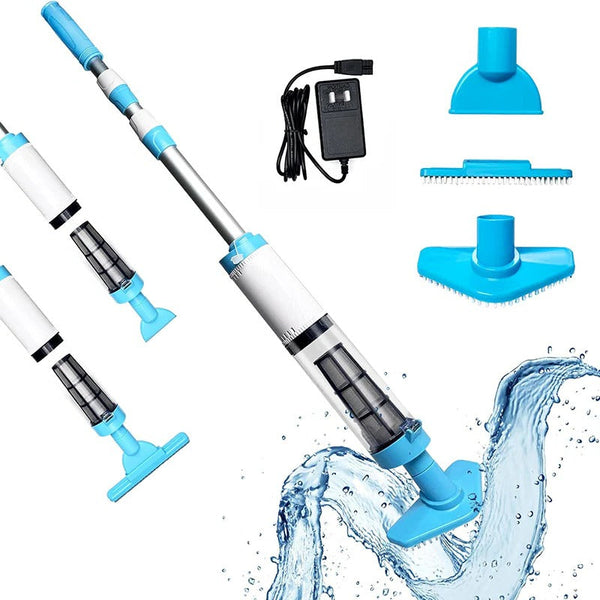 3-in-1 Kabelloser, wiederaufladbarer Pool-Staubsauger