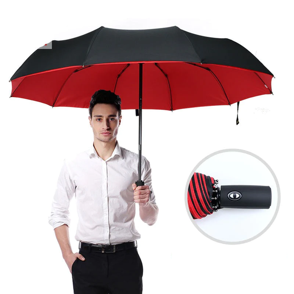 Windfester Regenschirm mit hoher Stabilität