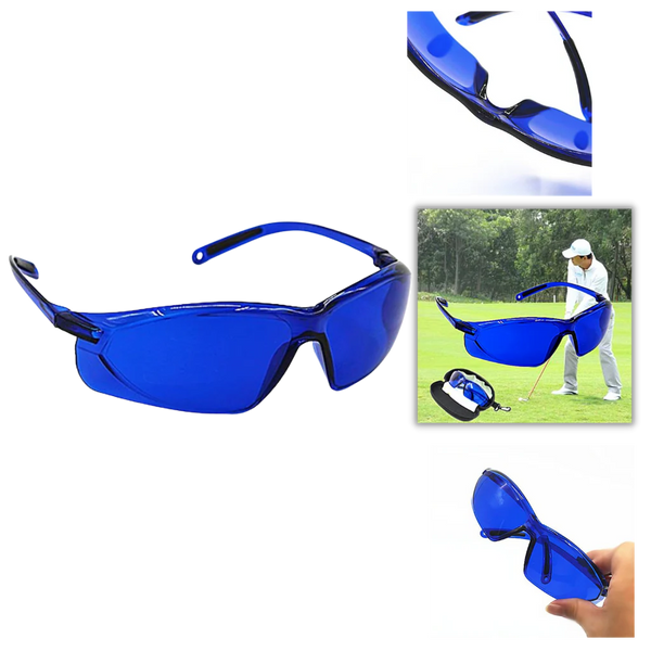 Spezialbrille zum Auffinden von Golfbällen