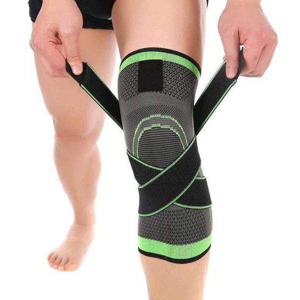 Kniebandage Kompressionsmanschette mit Patellastabilisierungsbändern