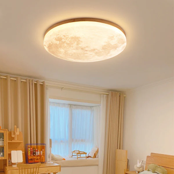 Nordische minimalistische Mond-Acryl-LED-Deckenleuchte