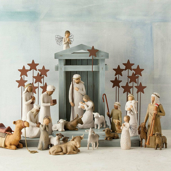 Krippen-Set, 20-teilige Weihnachtskollektion
