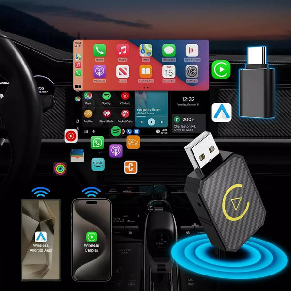 Kabellose CarPlay-Adapter für Fahrzeuge